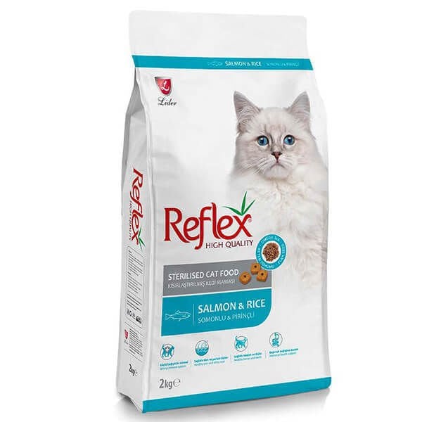 Reflex Sterilised Somon Balıklı Kısırlaştırılmış Kedi Maması 2 Kg - Kuru Kedi Maması