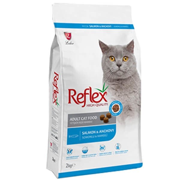 Reflex Adult Somon ve Hamsili Yetişkin Kedi Maması 2 Kg - Kuru Kedi Maması