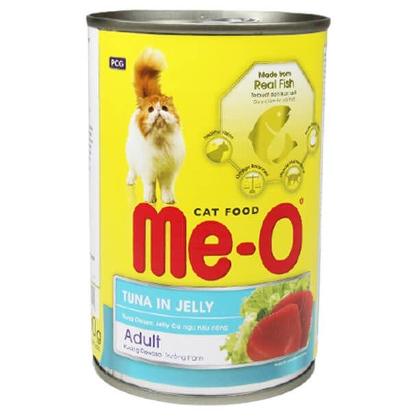 Meo Adult Jöle Ton Balıklı Yetişkin Konserve Kedi Maması 1 Adet 400 Gr yaş konserve kedi maması