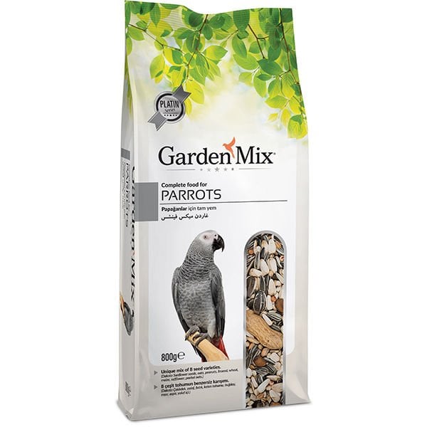 Garden Mix Platin Papağan Yemi 800 Gr ürün görseli