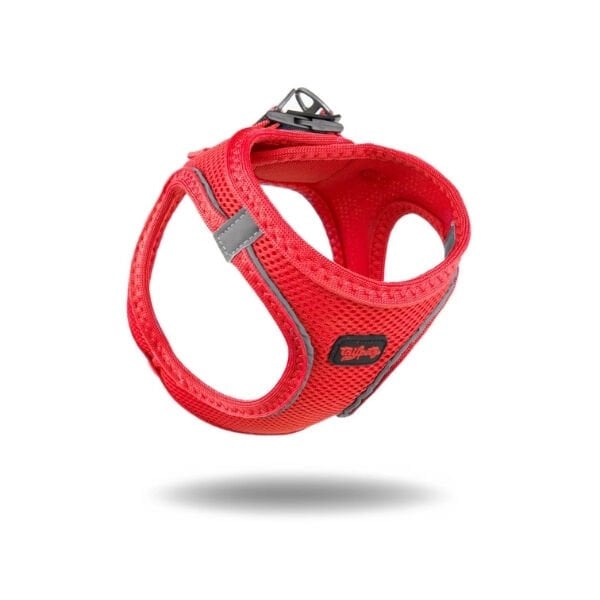 Tailpetz Air Mesh Harness Köpek Göğüs Tasması Xsmall Neon Kırmızı 20-34x23-38 Cm - Köpek Tasması