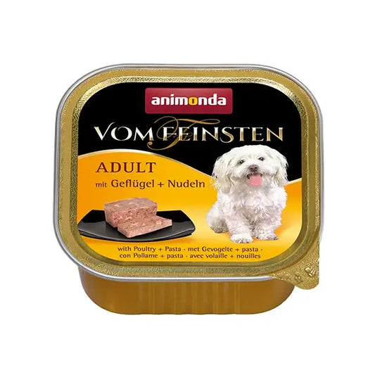 Animonda Kümes Hayvanı ve Makarnalı Yetişkin Köpek Konservesi 1 Adet 150 Gr - Konserve Köpek Maması