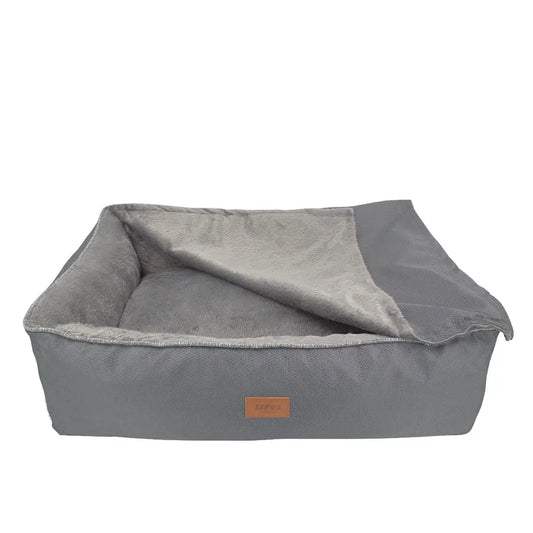 Lepus Winter Bed Kedi ve Köpek Yatağı Medium Gri 52x67x21 Cm - Kedi Aksesuarı