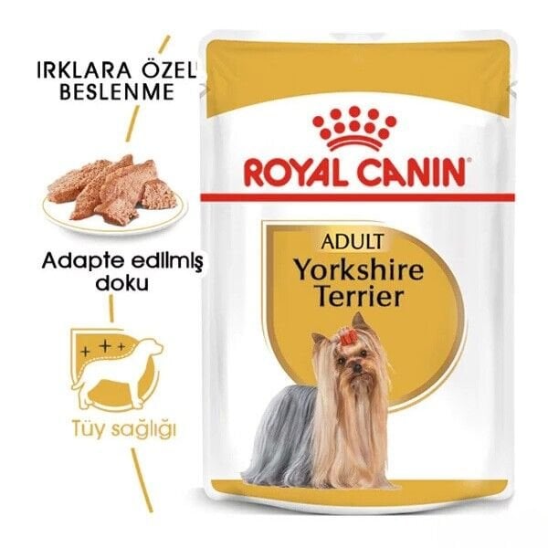 Royal Canin Yorkshire Terrier Pouch Konserve Köpek Maması 1 Adet 85 Gr - Konserve Köpek Maması