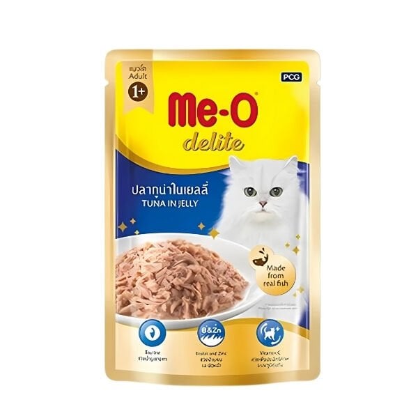 Meo Delite Ton Balıklı Pouch Yetişkin Yaş Kedi Maması 1 Adet 70 Gr yaş konserve kedi maması