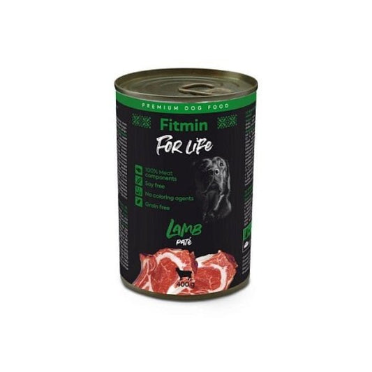 Fitmin For Life Kuzu Etli Pate Yetişkin Konserve Köpek Maması 1 Adet 400 Gr - Konserve Köpek Maması
