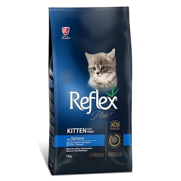 Reflex Plus Somonlu ve Pirinçli Yavru Kedi Maması 15 Kg - Kuru Kedi Maması