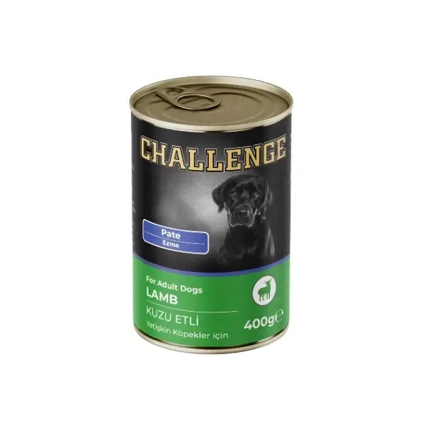 Challenge Pate Kuzu Etli Yetişkin Konserve Köpek Maması 1 Adet 400 Gr - Konserve Köpek Maması