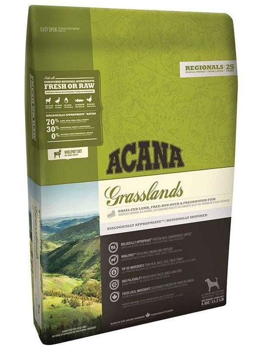 Acana Grasslands Tahılsız Kuzu Etli ve Sebzeli Yetişkin Köpek Maması 2 Kg - Kuru Köpek Maması