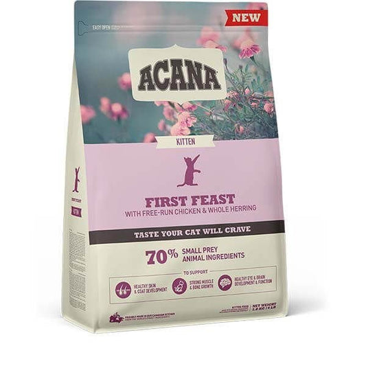 Acana Kitten First Feast Tavuklu ve Ringa Balıklı Yavru Kedi Maması 1.8 Kg - Kuru Kedi Maması
