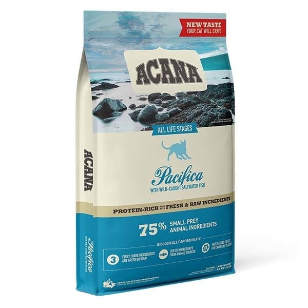 Acana Pacifica Balık ve Sebzeli Yavru ve Yetişkin Kedi Maması 4.5 Kg - Kuru Kedi Maması