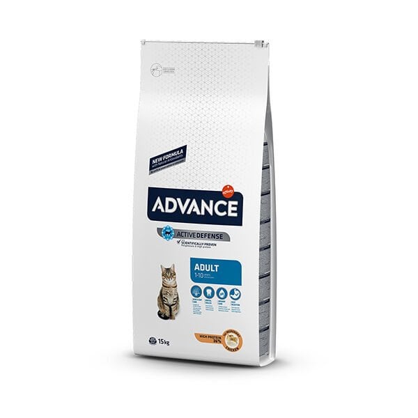 Advance Yüksek Proteinli Tavuklu Yetişkin Kedi Maması 15 Kg - Kuru Kedi Maması