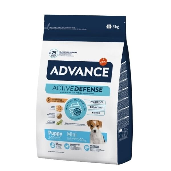 Advance Puppy Mini Tavuklu Küçük Irk Yavru Köpek Maması 3 Kg - Kuru Köpek Maması