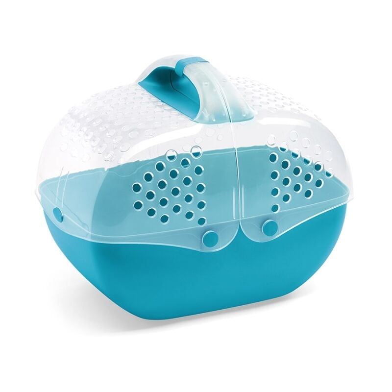 İmac Baggy Kemirgen ve Yavru Kedi Taşıma Çantası Açık Mavi 36x25x29 Cm - Kedi Aksesuarı