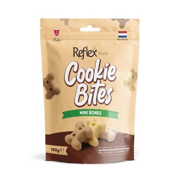 Reflex Plus Mini Bones Küçük Irk Yetişkin Köpek Ödül Maması 150 Gr 1 Adet - Köpek Ödül Maması