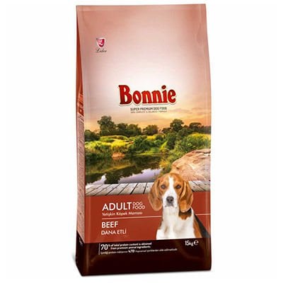 Bonnie Biftekli Yetişkin Köpek Maması 15 Kg - Kuru Köpek Maması