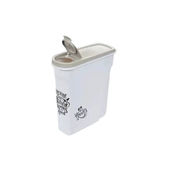 Moderna Trendy Story Pet Wisdom Plastik Kedi ve Köpek Mama Saklama Kabı 26.1x10.4x30.2 Cm 5 Lt ürün görseli