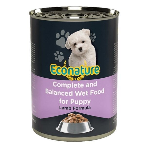 Econature Kuzu Etli Yavru Köpek Konservesi 1 Adet 400 Gr - Konserve Köpek Maması