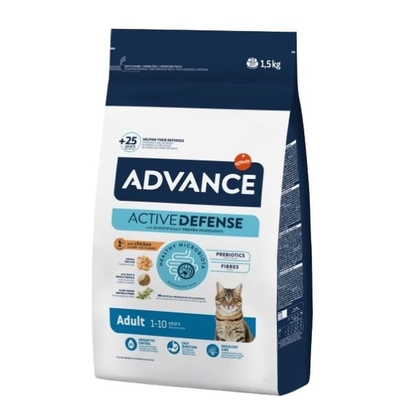 Advance Yüksek Proteinli Tavuklu Yetişkin Kedi Maması 1.5 Kg - Kuru Kedi Maması