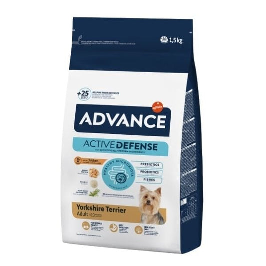 Advance Yorkshire Terrier Tavuklu Yetişkin Köpek Maması 1.5 Kg - Kuru Köpek Maması