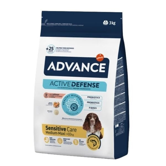 Advance Sensitive Somonlu Hassas Yetişkin Köpek Maması 3 Kg - Kuru Köpek Maması