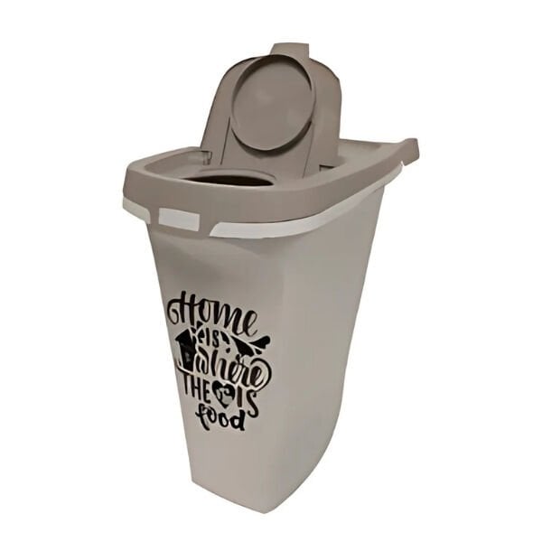 Moderna Trendy Story Kedi ve Köpek Plastik Mama Saklama Kabı 36.2x20.1x36.5 Cm ürün görseli