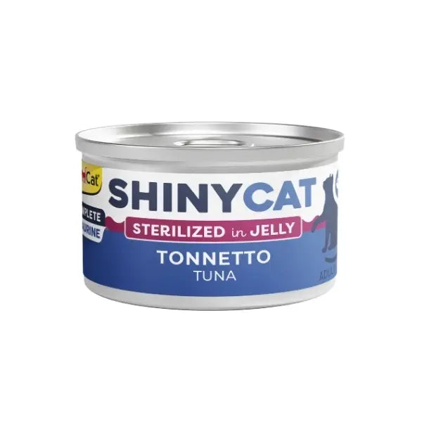 Gimcat Shinycat Jöle İçinde Ton Balıklı Kısırlaştırılmış Konserve Kedi Maması 1 Adet 70 Gr yaş konserve kedi maması