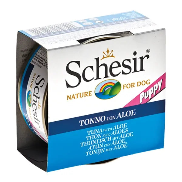 Schesir Aloevera ve Ton Balıklı Jöleli Konserve Köpek Maması 1 Adet 150 Gr - Konserve Köpek Maması