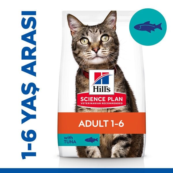 Hills Adult Ton Balıklı Yetişkin Kedi Maması 1.5 Kg - Kuru Kedi Maması