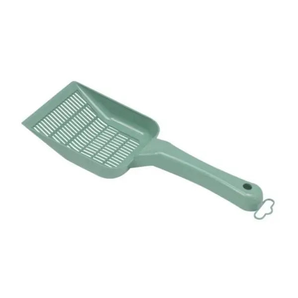 Moderna Dar Aralıklı Kedi Kumu Küreği Yeşil 10x28 Cm ürün görseli