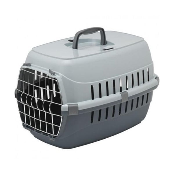 Moderna Roadrunner Kedi ve Küçük Irk Köpek Taşıma Çantası Gri 56x37x35 Cm - Kedi Aksesuarı