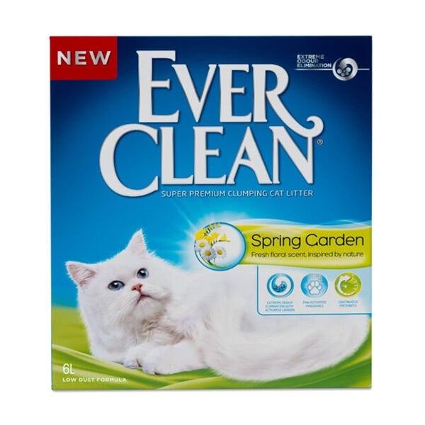 Ever Clean Spring Garden Topaklanan Kedi Kumu 1 Adet 6 Lt ürünü görseli