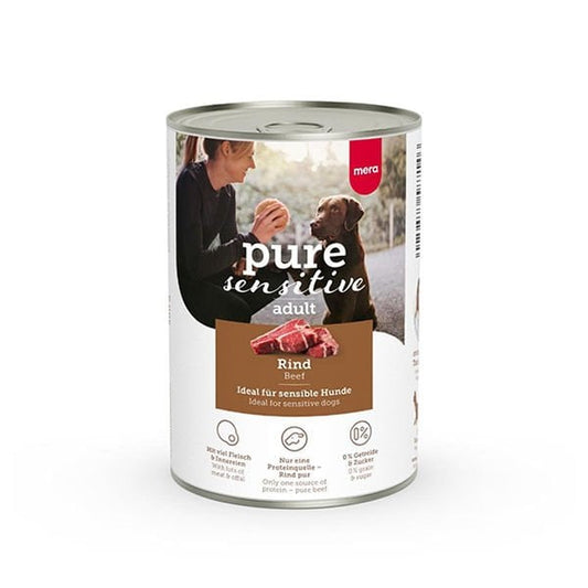 Mera Pure Sensitive Adult Biftekli Yetişkin Köpek Konservesi 1 Adet 400 Gr - Konserve Köpek Maması