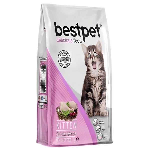 Bestpet Tavuklu Yavru Kedi Maması 15 Kg - Kuru Kedi Maması