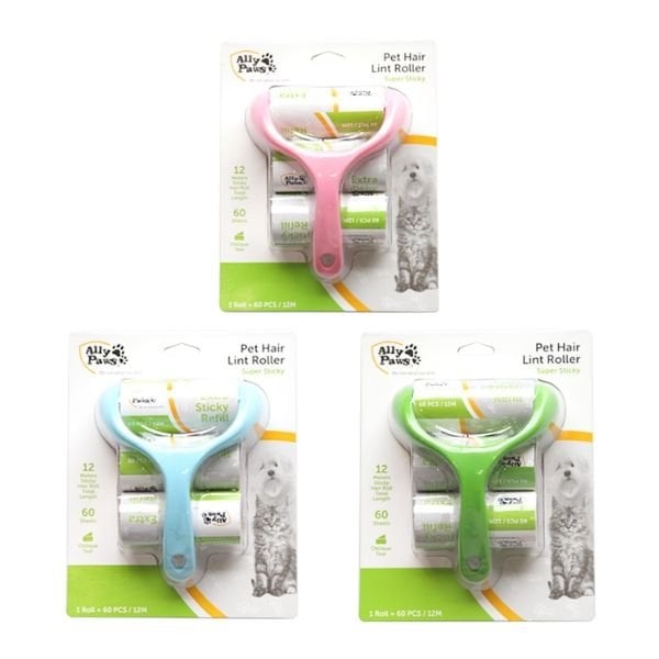 Ally Paws Kedi ve Köpek Tüy Toplama Rulosu 60 Yaprak - Köpek Bakım Ürünü