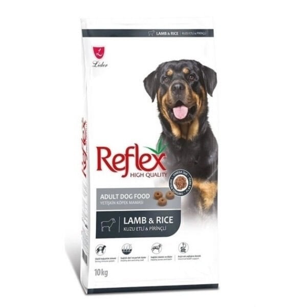 Reflex Adult Kuzu ve Pirinçli Yetişkin Köpek Maması 10 Kg - Kuru Köpek Maması