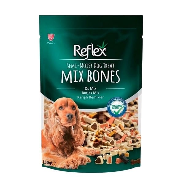 Reflex Karışık Kemikler Yarı Yumuşak Köpek Ödül Maması 1 Adet 150 Gr - Köpek Ödül Maması