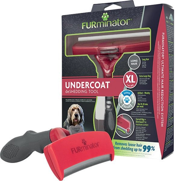 Furminator Giant Longhair Uzun Tüylü Köpek Tüy Tarağı Xlarge 14.5 Cm - Köpek Bakım Ürünü