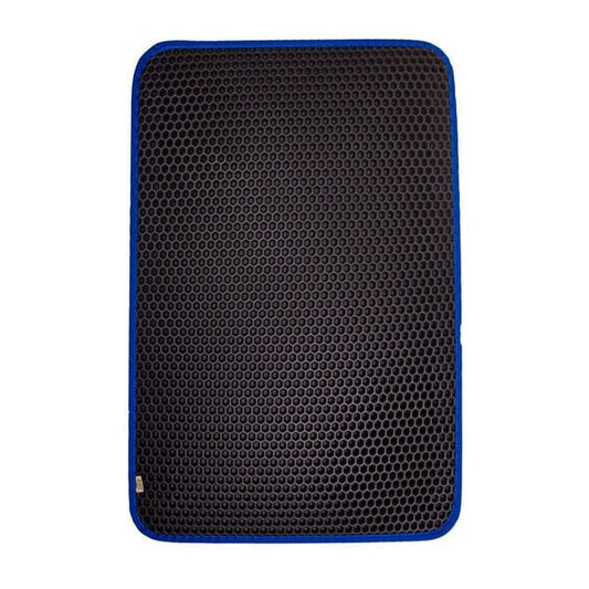 Cattie Altıgen Model Kum Toplayıcı Fonksiyonel Kedi Paspası Large Mavi 50x75 Cm ürün görseli