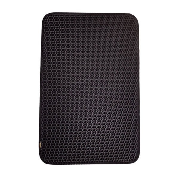 Cattie Altıgen Model Kum Toplayıcı Fonksiyonel Kedi Paspası Medium Siyah 37x50 Cm ürün görseli