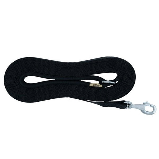 Doggie Konfor Dokuma Özel Üretim Köpek Gezdirme Tasması Siyah 1.5x700 Cm - Köpek Tasması