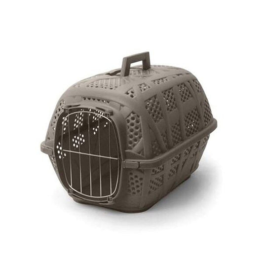 İmac Carry Sport Metal Kapılı Köpek Taşıma Çantası Koyu Pembe 48x34x32 Cm
