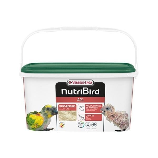 Versele Laga Nutribird A21 Yavru Papağan Elle Yetiştirme Maması 3 Kg ürün görseli