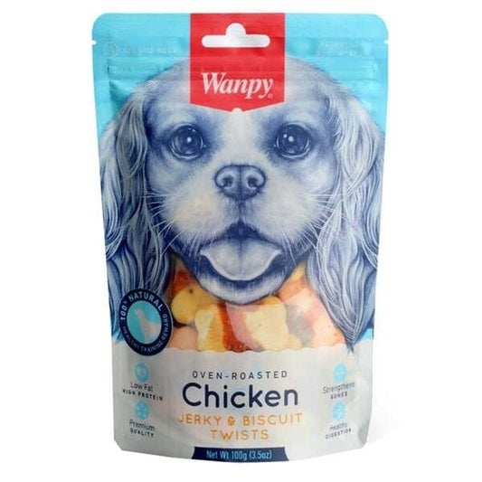 Wanpy Bisküvi Üzeri Tavuk Sargılı Köpek Ödül Maması 1 Adet 100 Gr - Köpek Ödül Maması