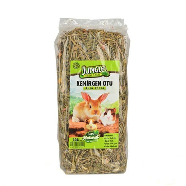 Jungle Eko Kuru Yonca Kemirgen Ödülü Otu 300 Gr
