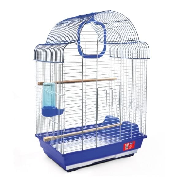 Kiki Excellent Dekoratif Muhabbet Kuşu Kafesi Renkli 64x43x32 Cm
