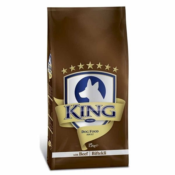 King Biftekli Yetişkin Köpek Maması 15 Kg - Kuru Köpek Maması