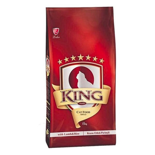 King Kuzu Etli Yetişkin Kedi Maması 15 Kg - Kuru Kedi Maması