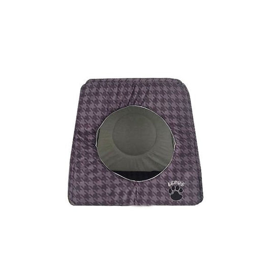 Lepus Trio Küp Yuva Küçük Irk Köpek ve Kedi Yatağı Kahverengi 35x35x35 Cm - Kedi Aksesuarı