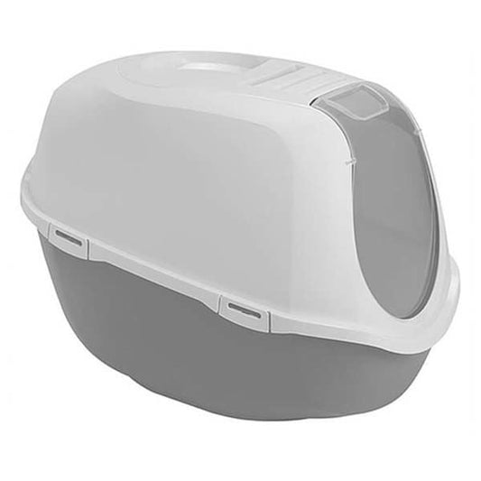 Moderna Mega Smart Kapalı Kedi Tuvaleti Titanium 65x48.5x46 Cm ürün görseli